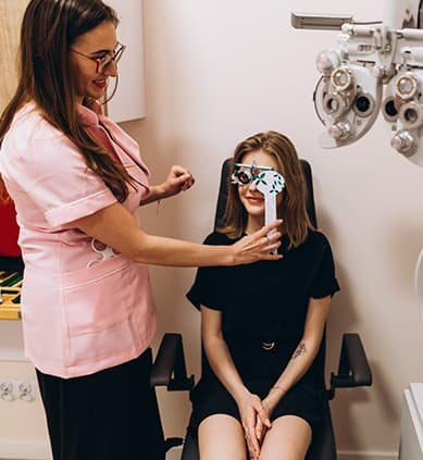 Dobór opraw okularowych ze specjalistką
